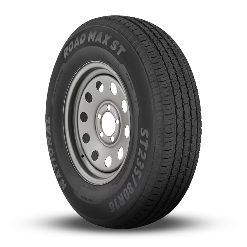 1 National Road Max ST 205/75R14 105/101M Travel / Utility / Boat Trailer 8 PLY NRM37 / 205/75/14 / 2057514