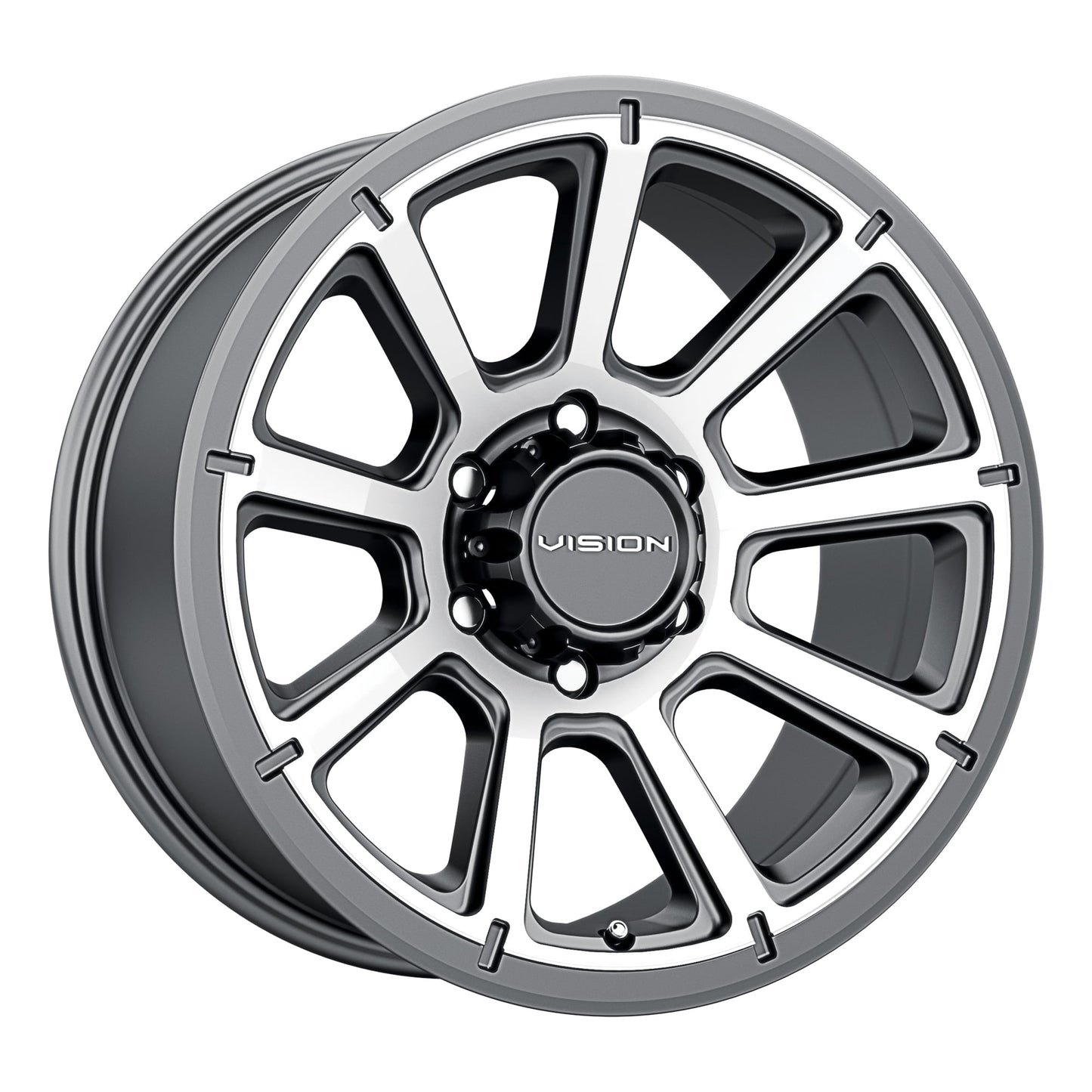 1 Wheel 15" 353 Turbine 15x6 5x114.3 Gunmetal 0ET 83CB (353VTH5665GMMF0)