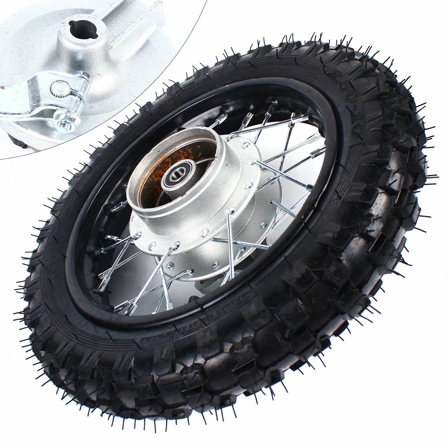10"Rear Tire Wheel Rim Tyre Universal For 50cc-110cc Dirt Bikes Crf50 Drz70 Pw50