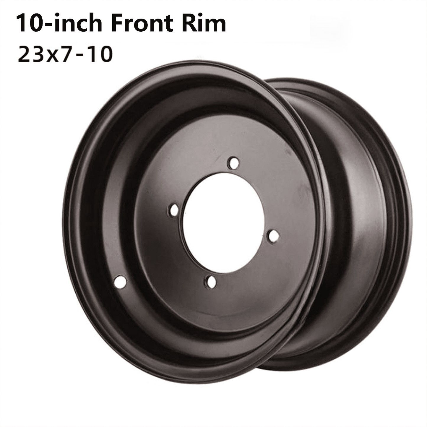 10 inch iron wheel rim front 23x7-10 for Kart ATV off-road vehicles