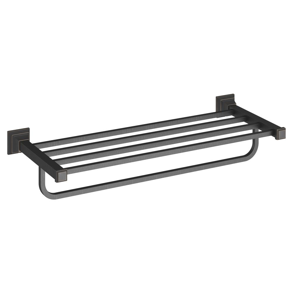 American Standard Town Square S 24-in double Legacy Bronze Wall mount Double Towel Bar