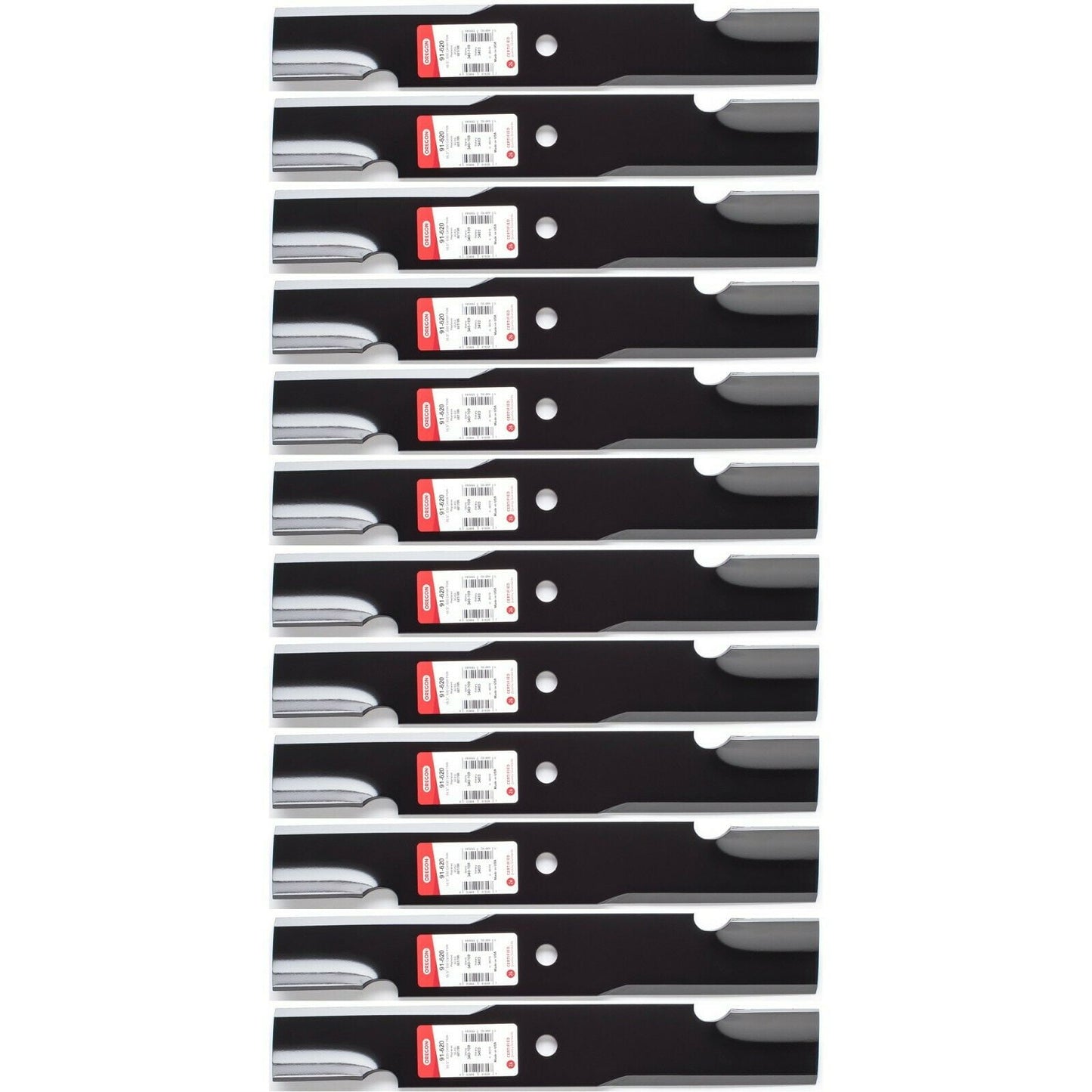 12PK Oregon 91-620 Blade for 48" Scag 48110 481706 482877 Lesco 21871 50111 Hustler 601123