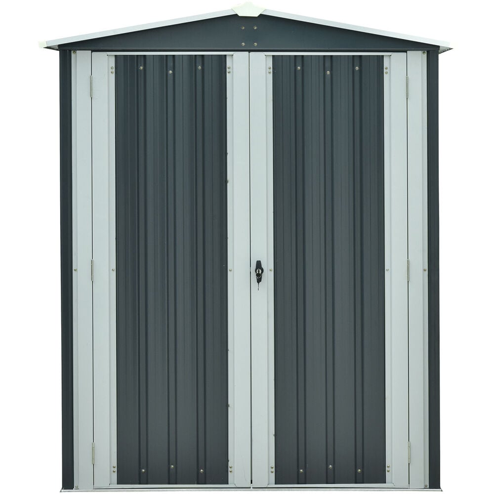 Hanover 5-ft x 3-ft Galvanized steel Storage Shed