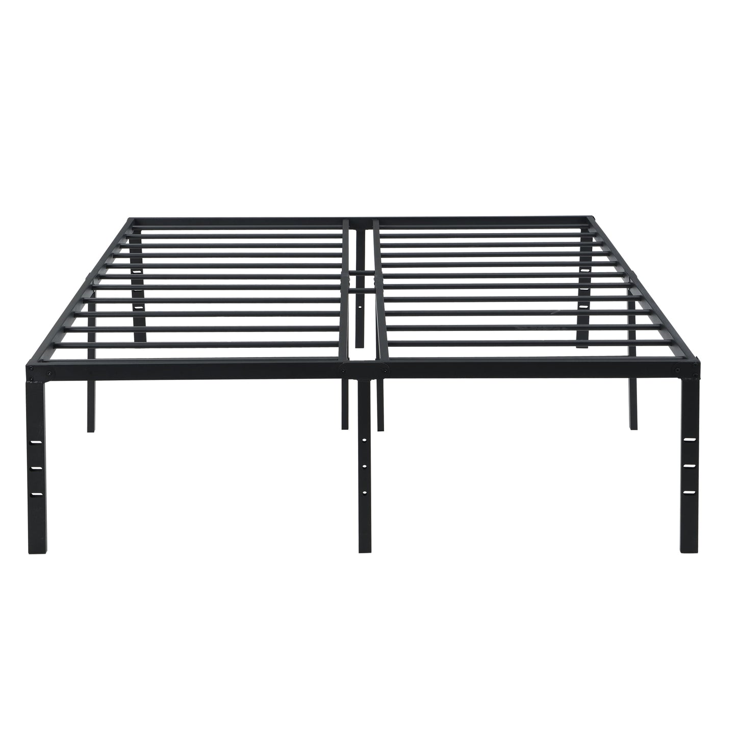 15.9 inch Full Bed Frame, Heavy Duty Metal Platform Bed, Easy Assembly,Black