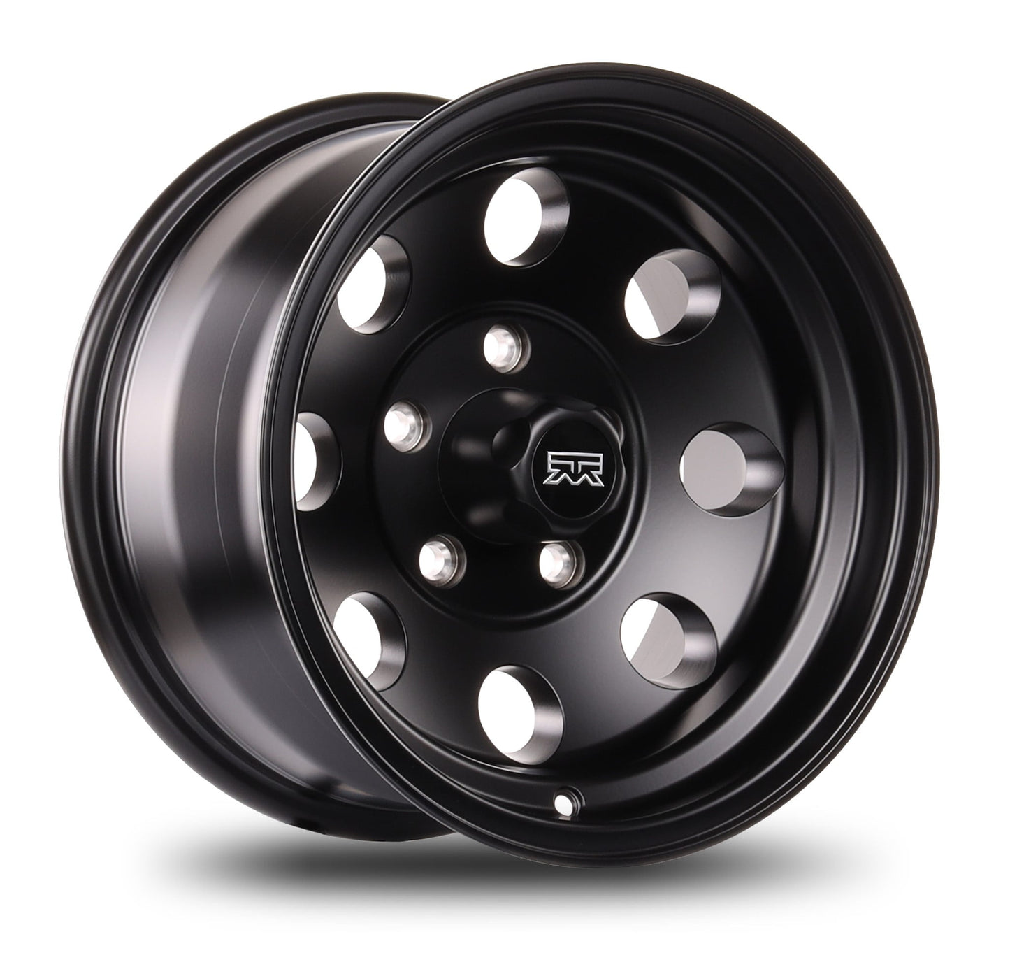 15x8 Mudder Trucker MT614 Diesel Satin Black 5x127 5x5 ET-19 wheel rim