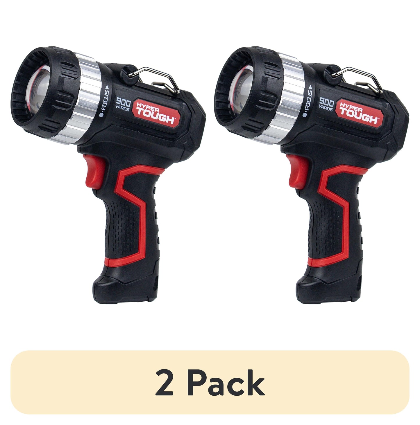 Hyper Tough 1400-Lumen Focusing Rechargeable LED Spotlight