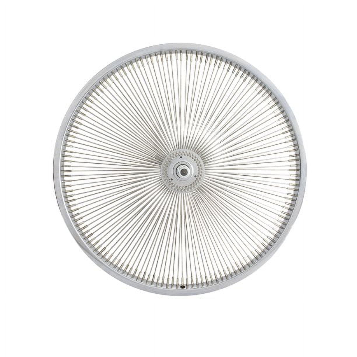 20" Steel Front Wheel 144 Spoke Chrome