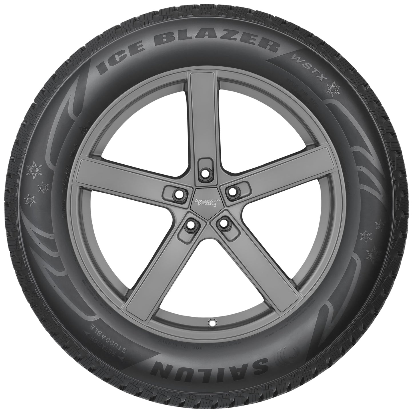 225/60R17 99T Sailun Ice Blazer WSTX Studdable Winter Snow Tire 2256017