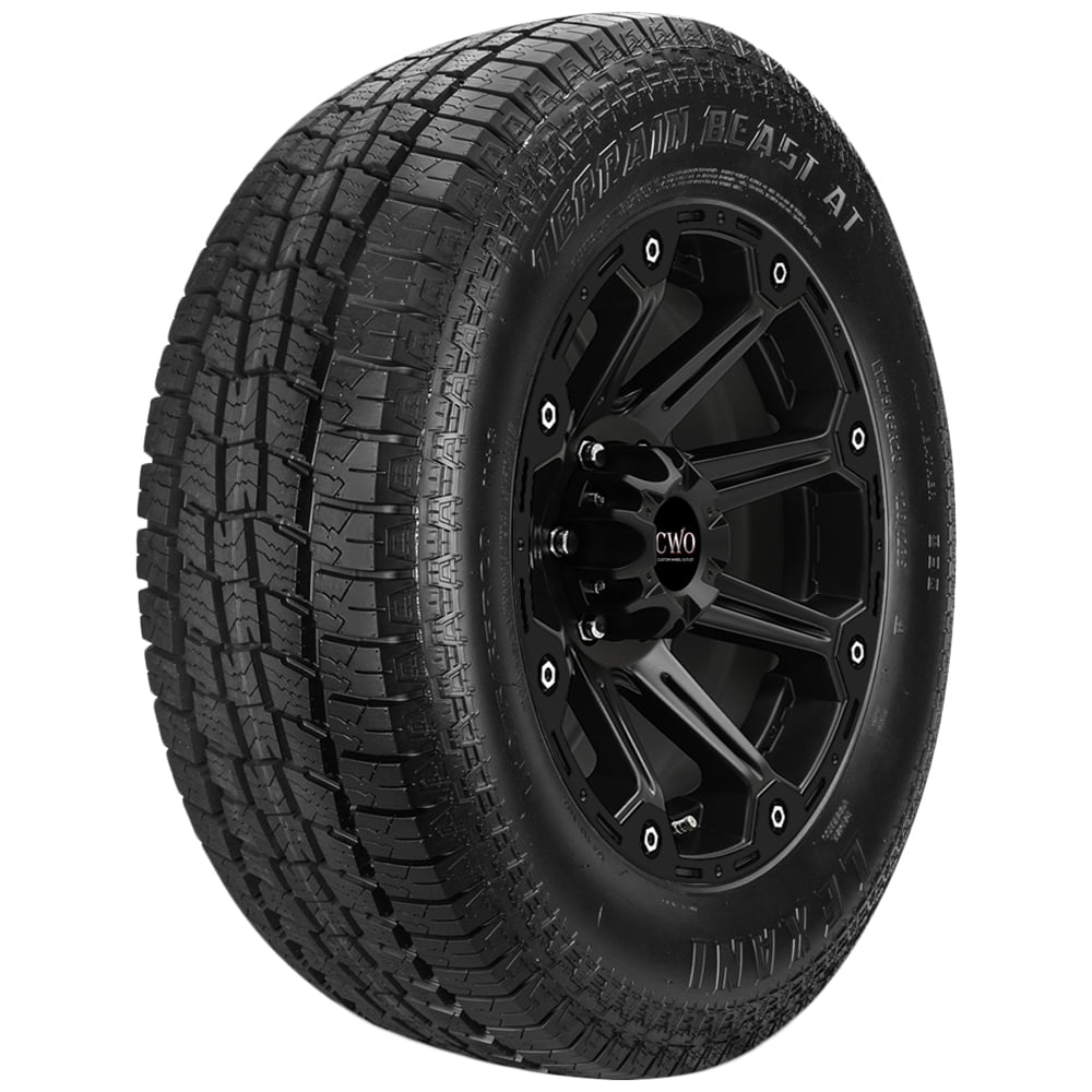 255/70R15 Lexani Terrain Beast AT 108S SL Black Wall Tire