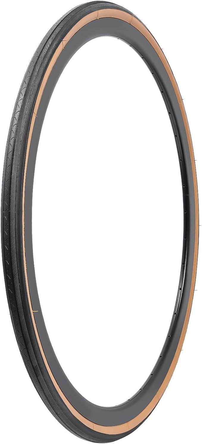 27x1 3/8 (37-630) Road Bike Tires and 27'' Heavy Duty Bike Compatible with 27X1 3/8 27x1 3-8 Bike Bicycle Tires and Tubes (Y-1006)