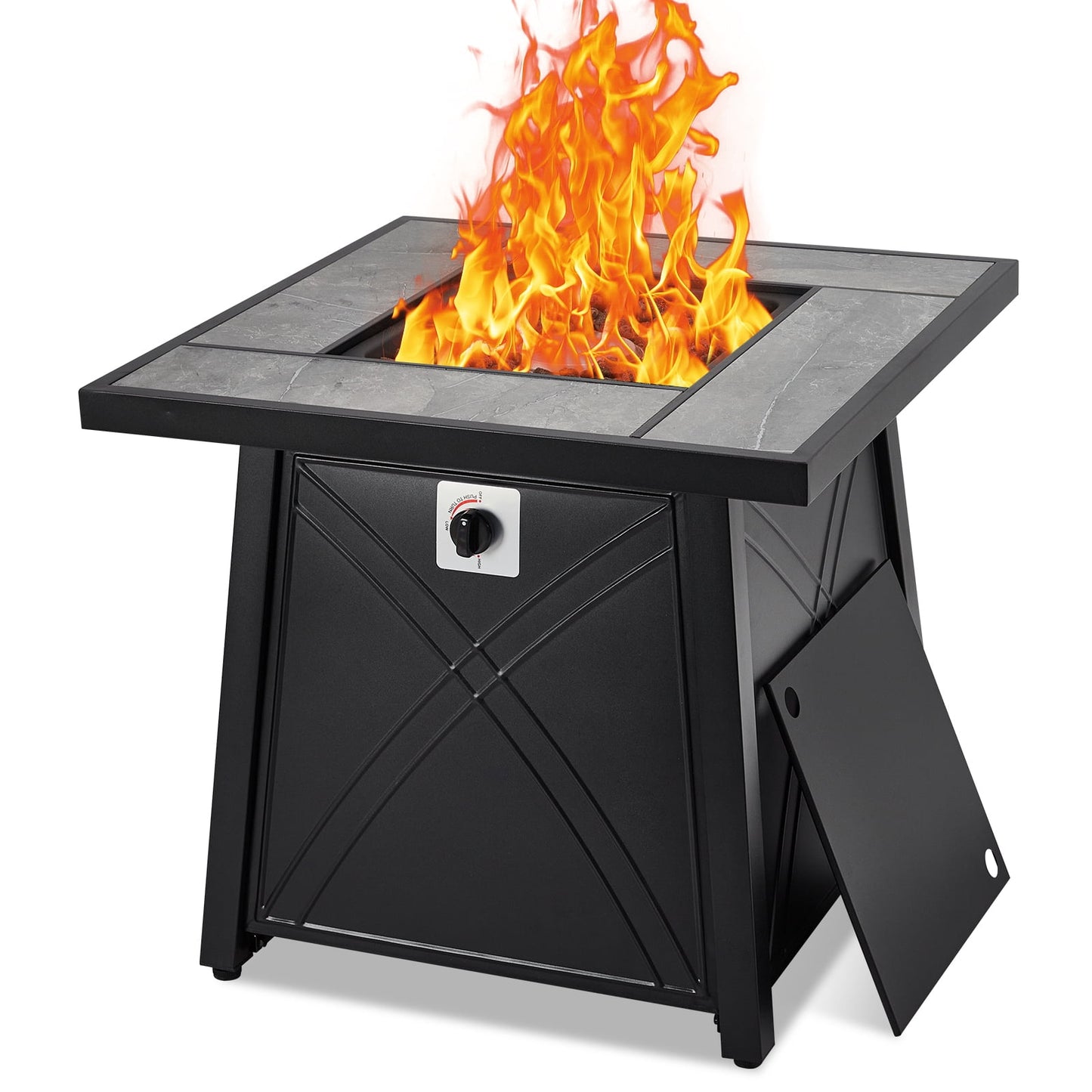 28''Propane Fire Pit Table, 50000BTU
