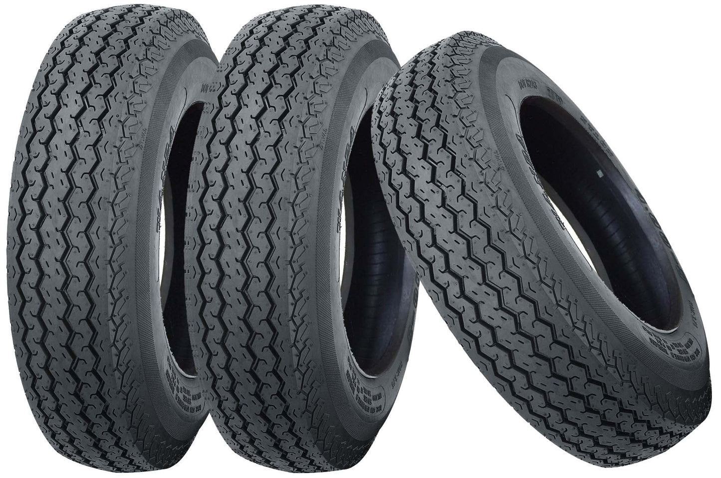 (3) New Highway Boat Motorcycle Trailer Tire 5.30-12 5.30x12 6PR Load Range C