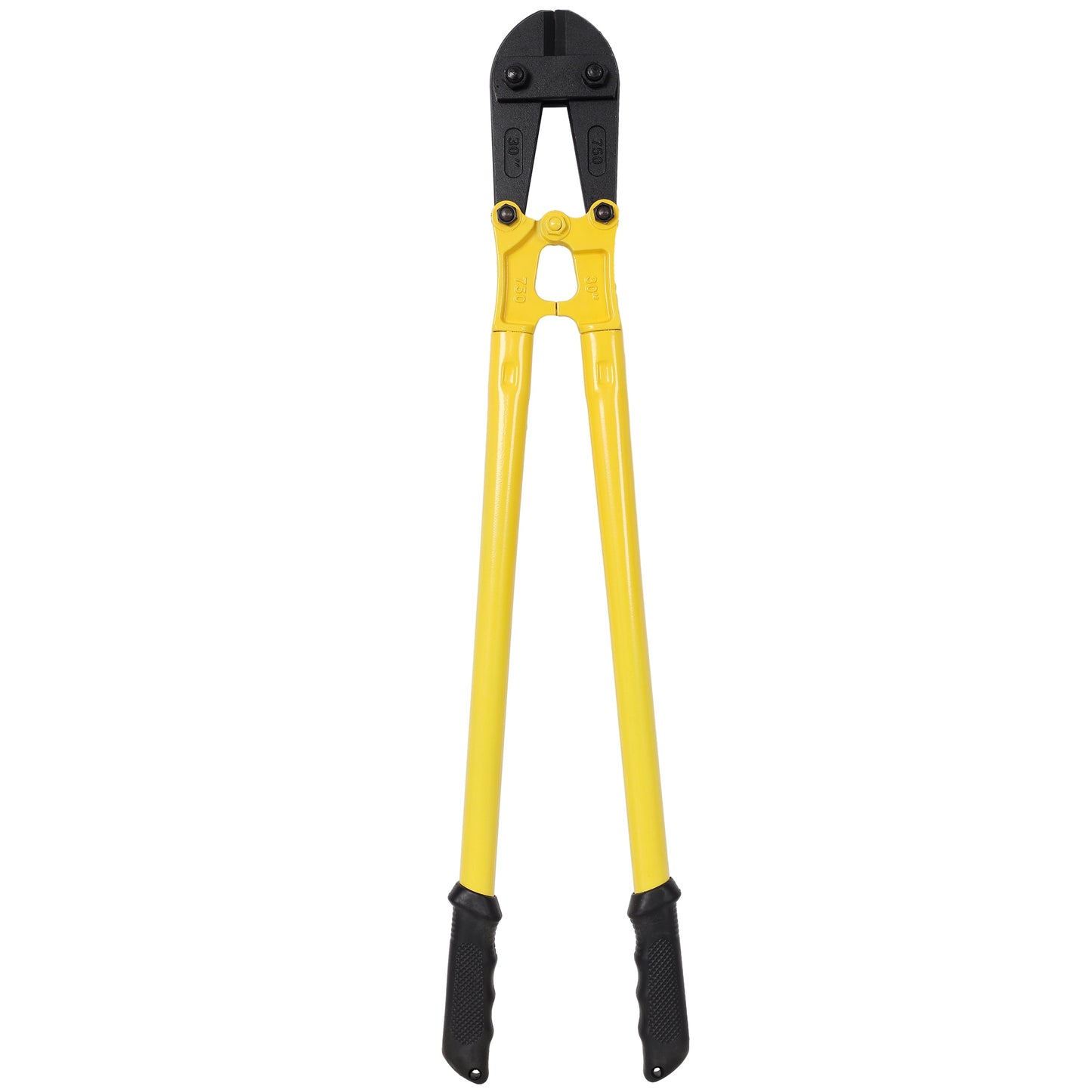 30 Inch Heavy‑Duty Medium Bolt Cutter with Ergonomic Soft Rubber Grip, Anti‑Rust Metal Cutting Tool for Fence Steel Wire Chain Screws Rivets Padlocks