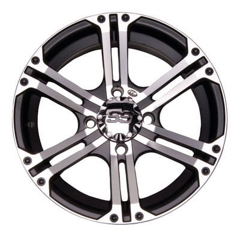 4/110 ITP SS212 Alloy Series Wheel 14x6 4.0 + 2.0 Machined for Yamaha YXZ1000R SS 2017-2018