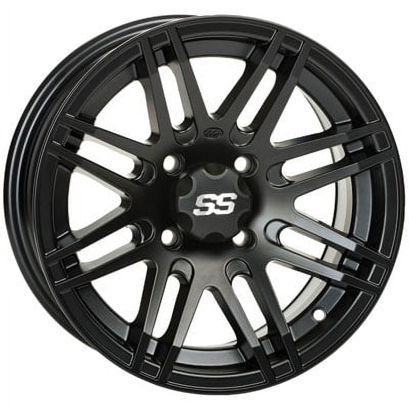 4/137 ITP SS316 Alloy Series Wheel 12x7 5.0 + 2.0 Matte Black for Can-Am Maverick Trail 800 2018