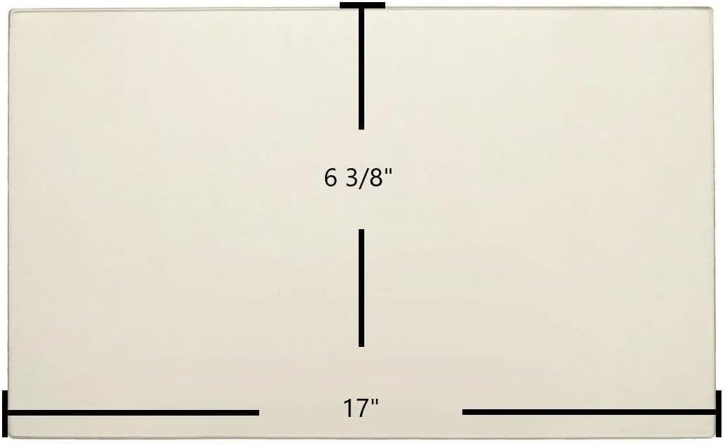 Regency Ceramic Glass Panel – 17" x 6 3/8" (Part 940-942)