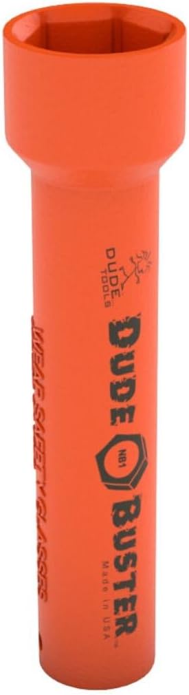 NB1 Nut Buster Socket 1-1/2" High Impact Deep Socket with 1/2" Drive and 7" Bolt travel Length (for 1" bolt or stud)