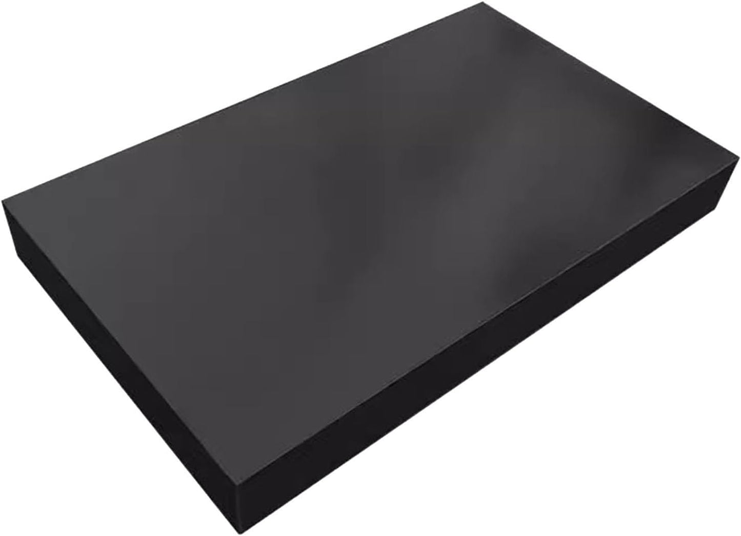 XPLKQXE Stainless Steel Floor Bracket Rectangular Shelf, Integrated Stove Base Tray Mat, Oven Gas Range Raised Shelf Base,Heavy Duty Furniture Appliances Support(90x53x5cm)