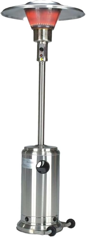 AZ Patio Heaters Commercial Patio Heater in Stainless Steel