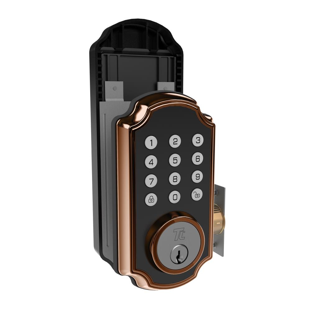 TurboLock TL-116 Bronze Smart Lock Electronic Knob with Keypad HG-EL-TL-116-OBZ-4PK