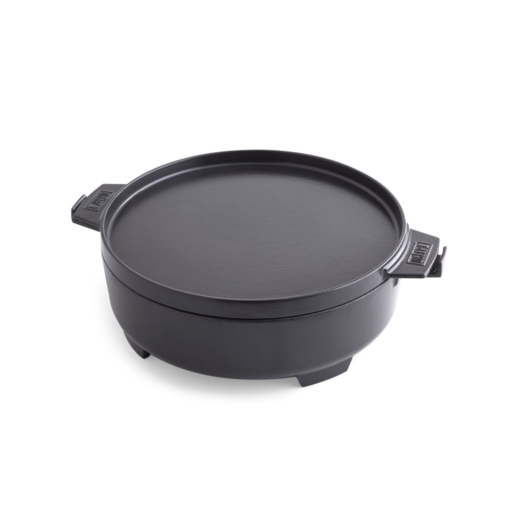 Weber Porcelain-Enameled Cast-Iron Grill Pan Set 8859