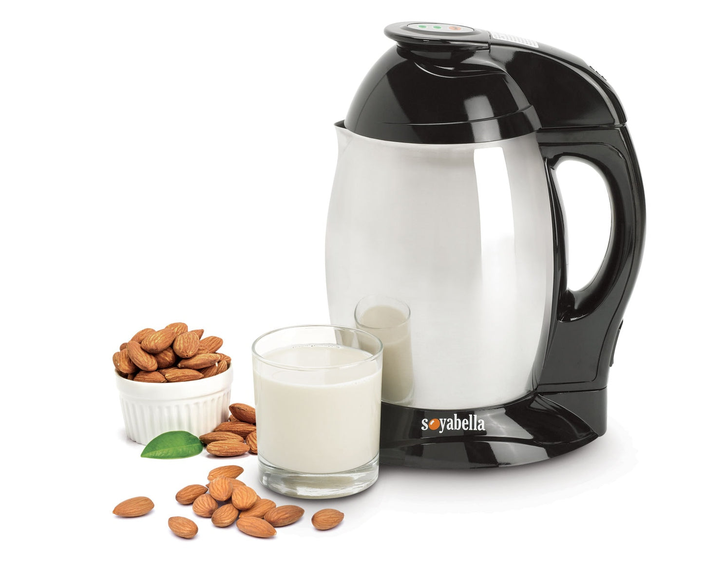 Tribest Soyabella 44-oz 200-Watt 1-Speed Blender and Food Processor Combo (Stainless Steel, Black) SB-132-B