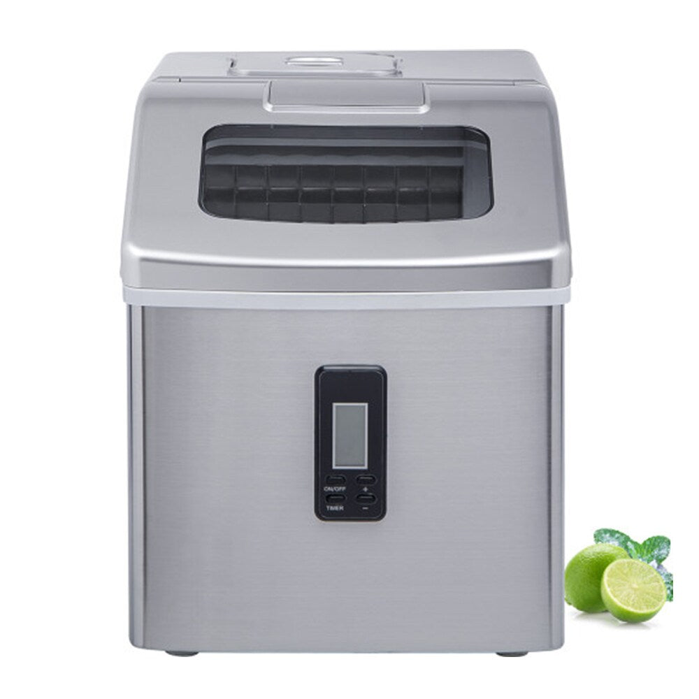 Topcraft 48-lbs. Ice Per day Freestanding Cubed Ice Maker ( Silver )