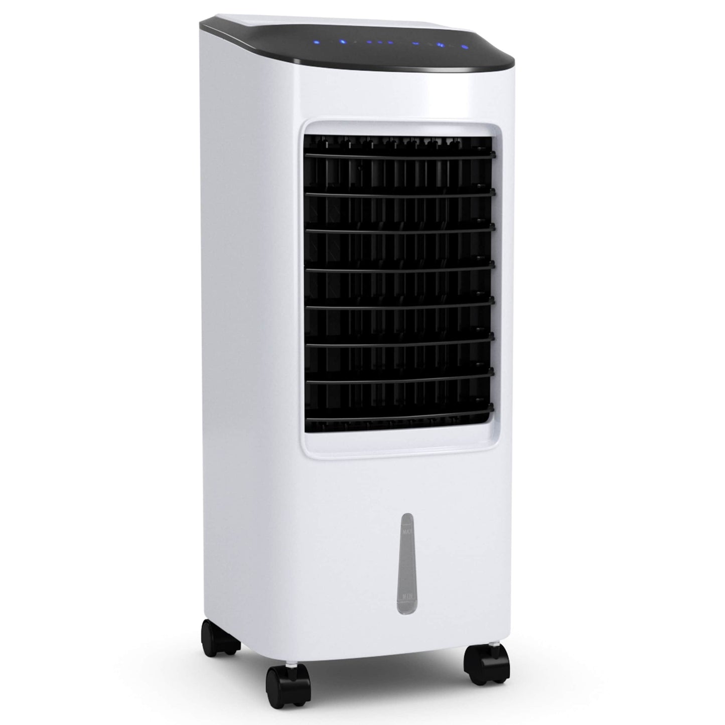 Mondawe 12-in 120-Volt 3-Speed High Velocity Indoor White Box Fan with Remote HYDQ-23995-MD