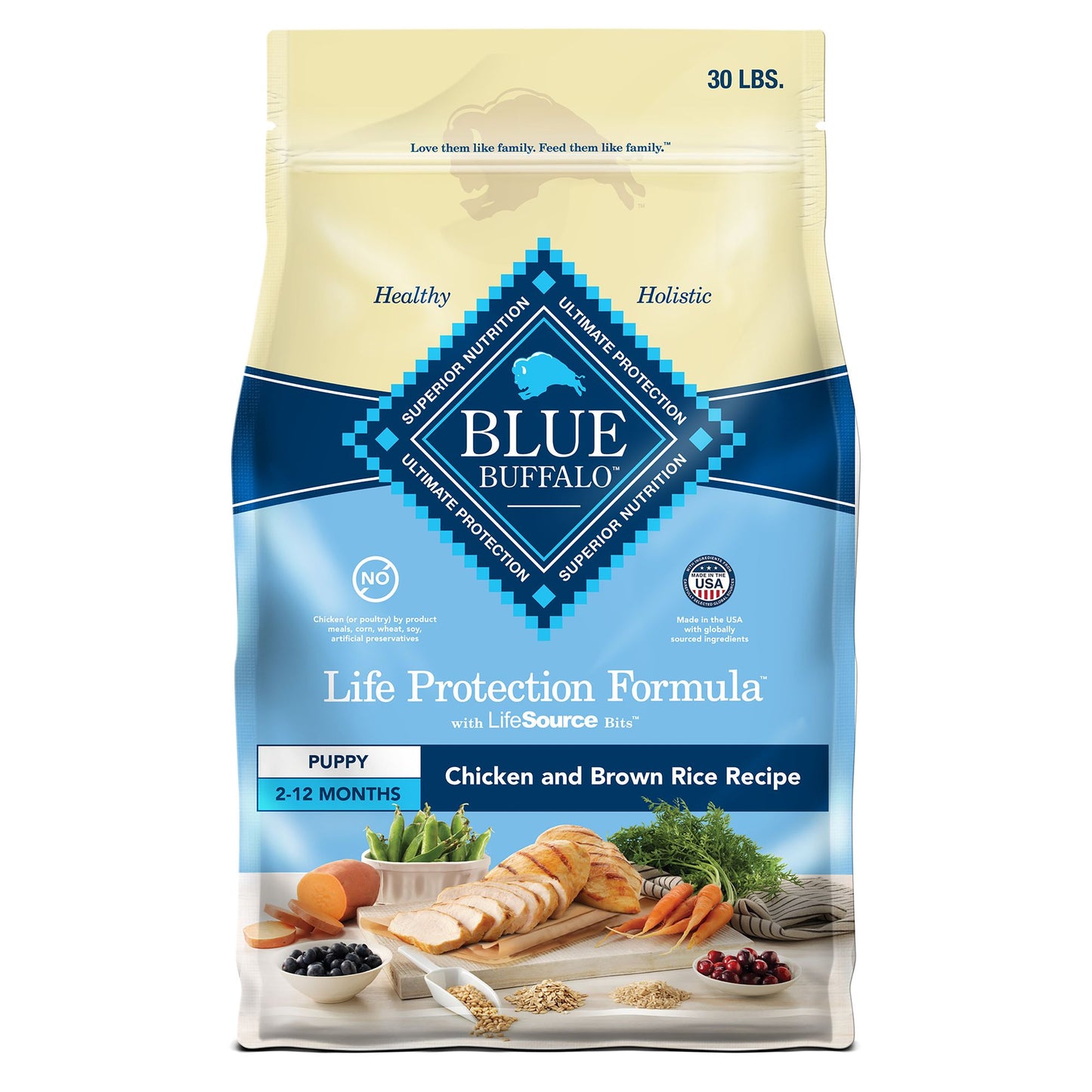 Blue Buffalo® Life Protection Formula™ Puppy Dry Dog Food - Chicken & Brown Rice 5 Lb
