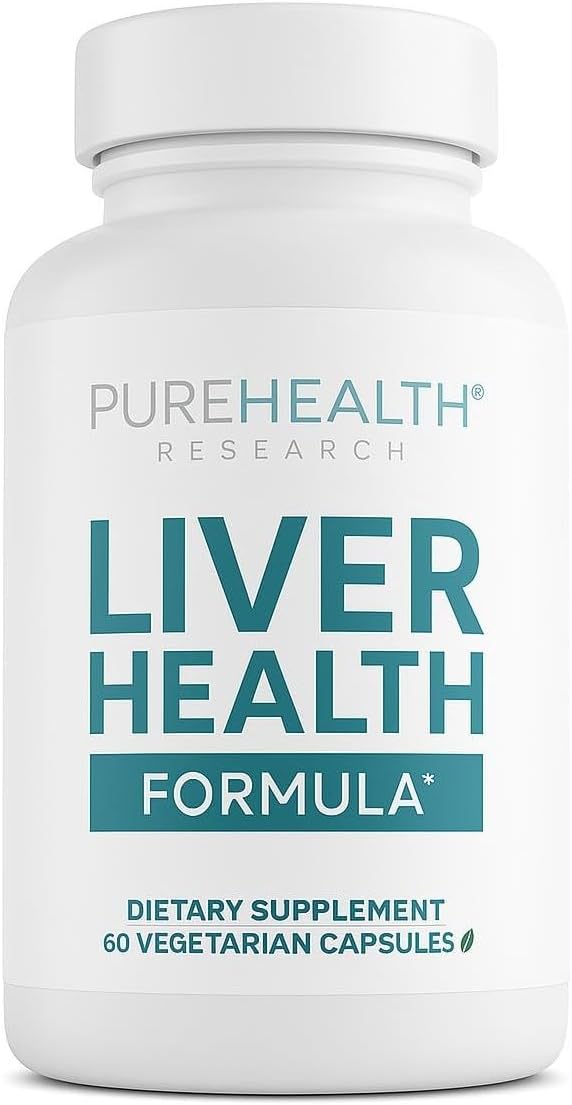 Liver Health \u2013 Liver Cleanse Detox & Repair with Artichoke Extract, Milk Thistle, Dandelion Root, Turmeric, Berberine to Healthy Liver Renew with 11 Natural Nutrients, 30 Days Supply