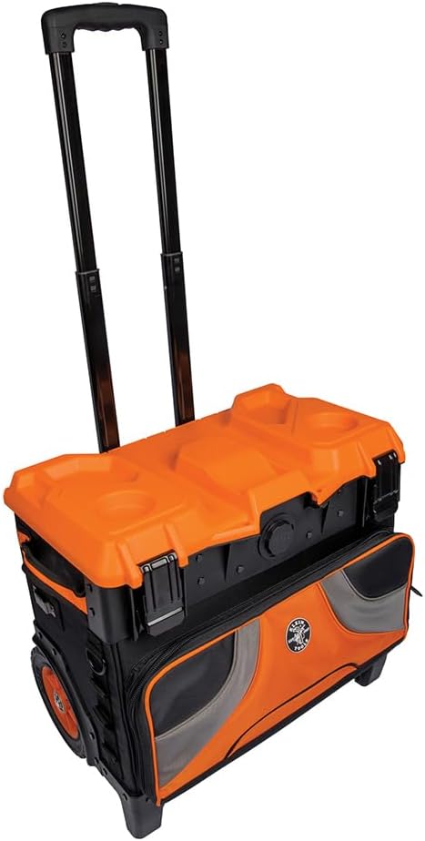 Klein Tools 55473RTB Rolling Tool Bag, Tradesman Pro Tool Master, 250lbs Load Rated