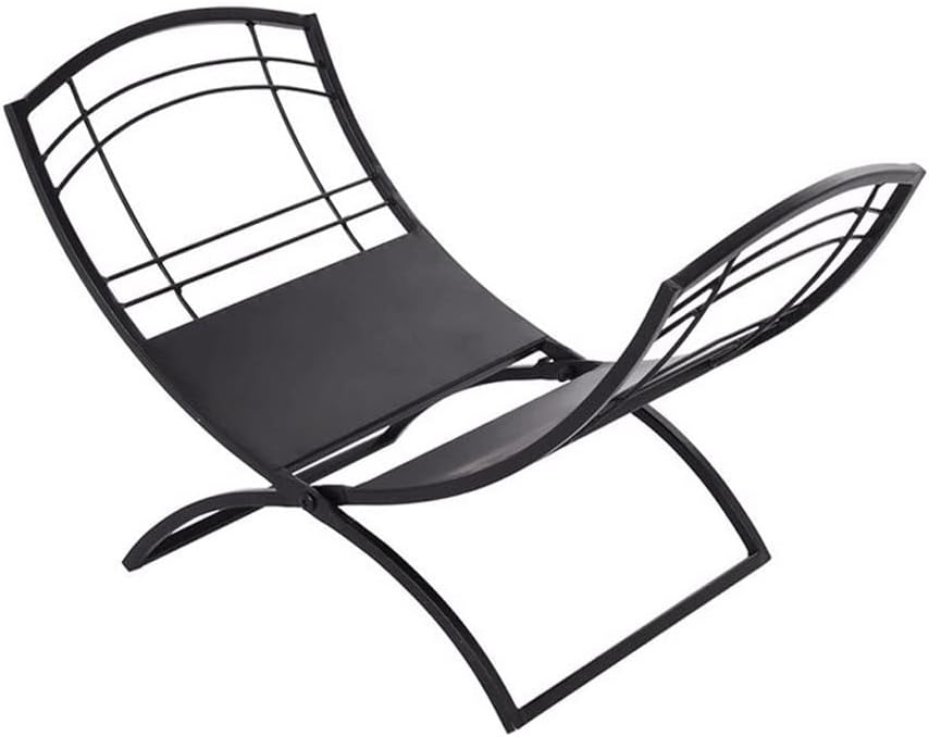 Outdoor Firewood Rack Metal Wood Storage Stand Heavy Duty Fireplace Tools Indoor Log Store Holder Pile Storage.