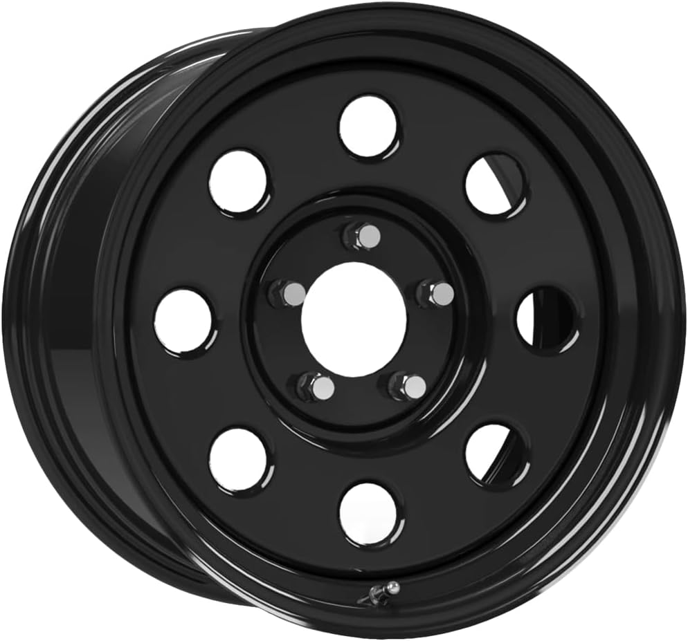 Vision 85 Soft 8 Black Wheel with Painted Finish (15x10"/5x139.7mm)