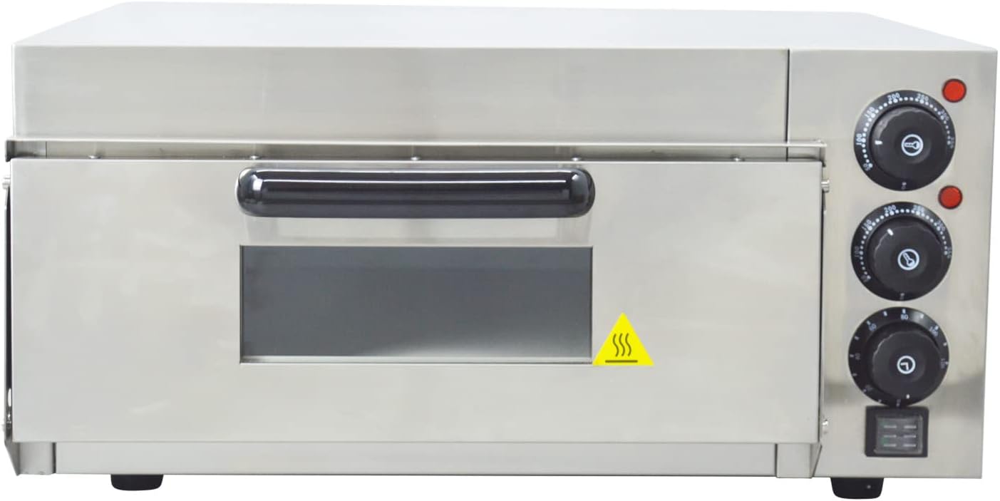 Commercial Single-Deck Pizza Electric Oven Pizza Oven Toaster Bread Machine 110V 2KW