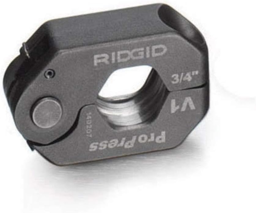 RIDGID 28003 3/4" ProPress Press Ring for Standard or Compact Series Press Tools, Press Ring for Pressing ProPress Fittings onto 3/4" Copper and Stainless Steel Tubing