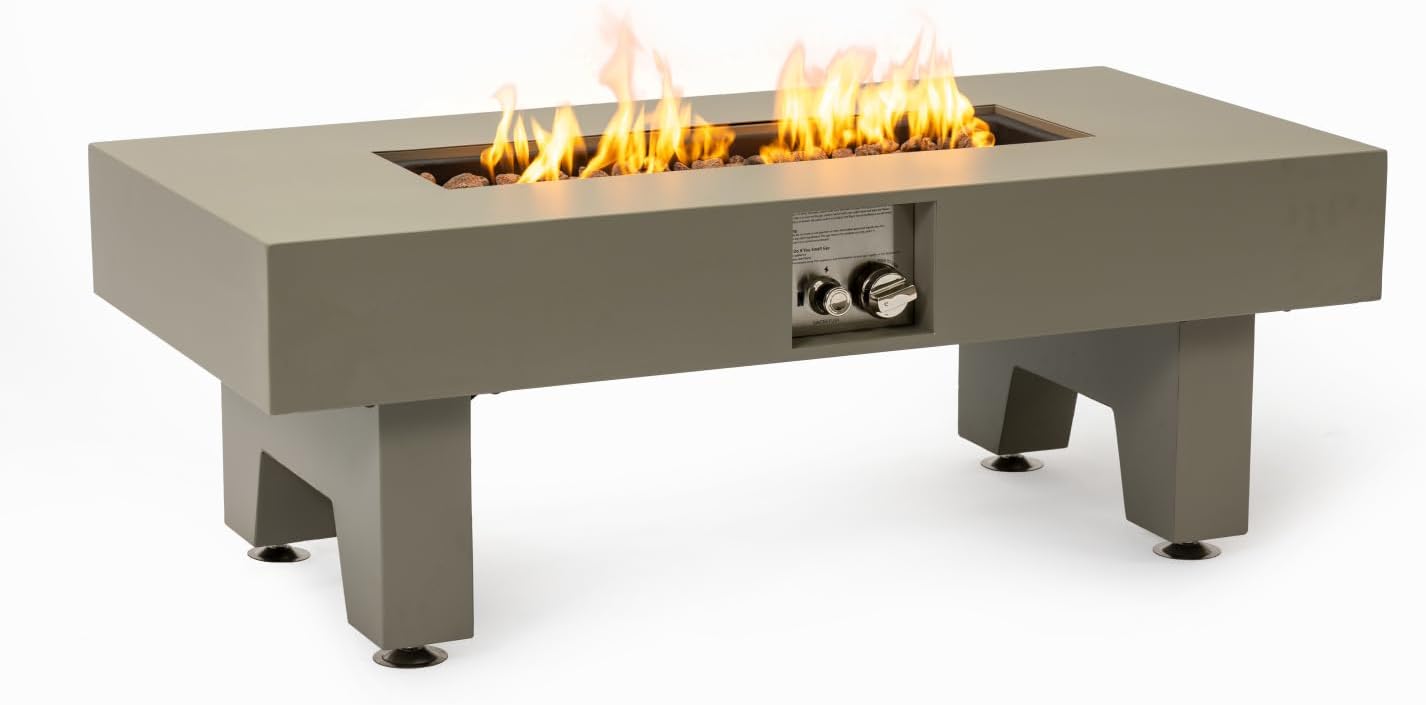 42-inch Iron Fire Pit Table