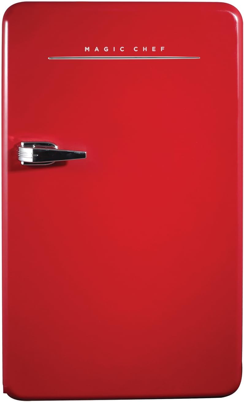 Magic Chef MCR32CHR Compact Refrigerator, Red