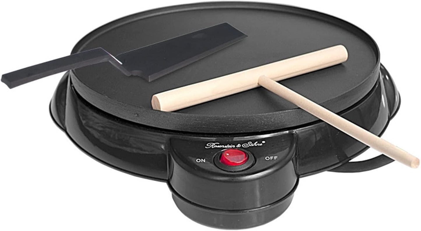 Electric Griddles, Electric Pancake Maker Crepe Machine Non-stick Frying Pan Kitchen Cast Iron Electric Baking Pan Home Cooking Appliances