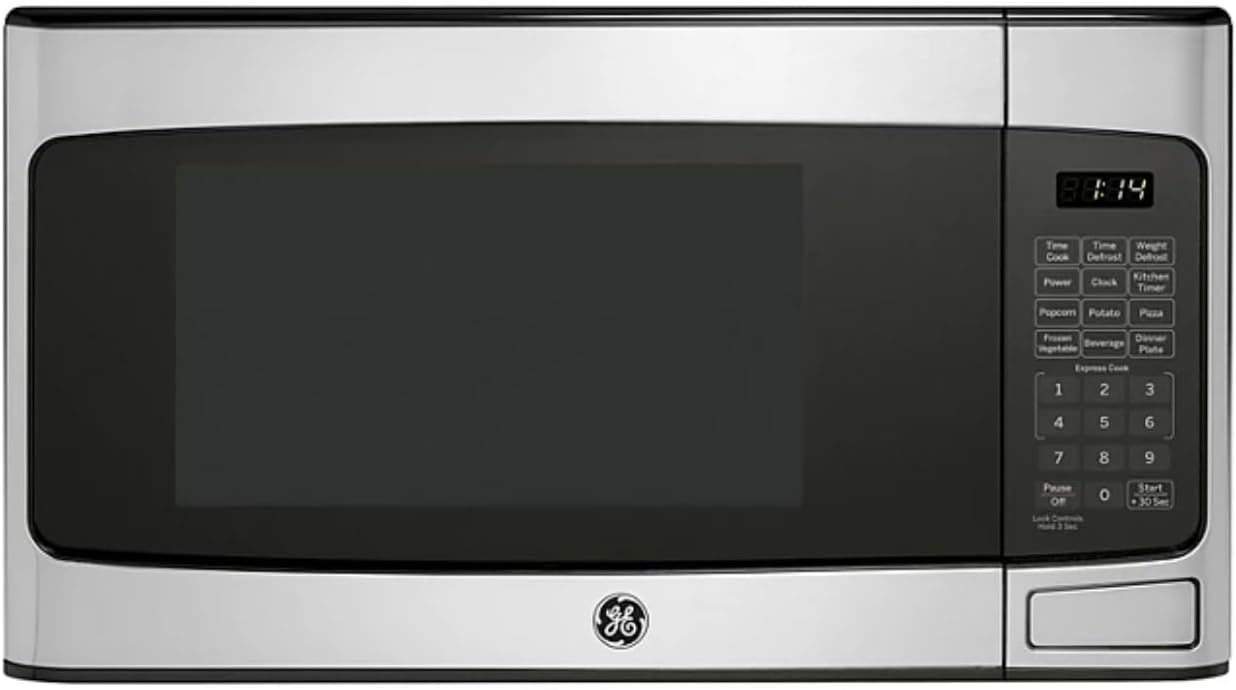GeneralMicrowave oven 1.1 cubiC feet-Stainless steel body-Auto-functions