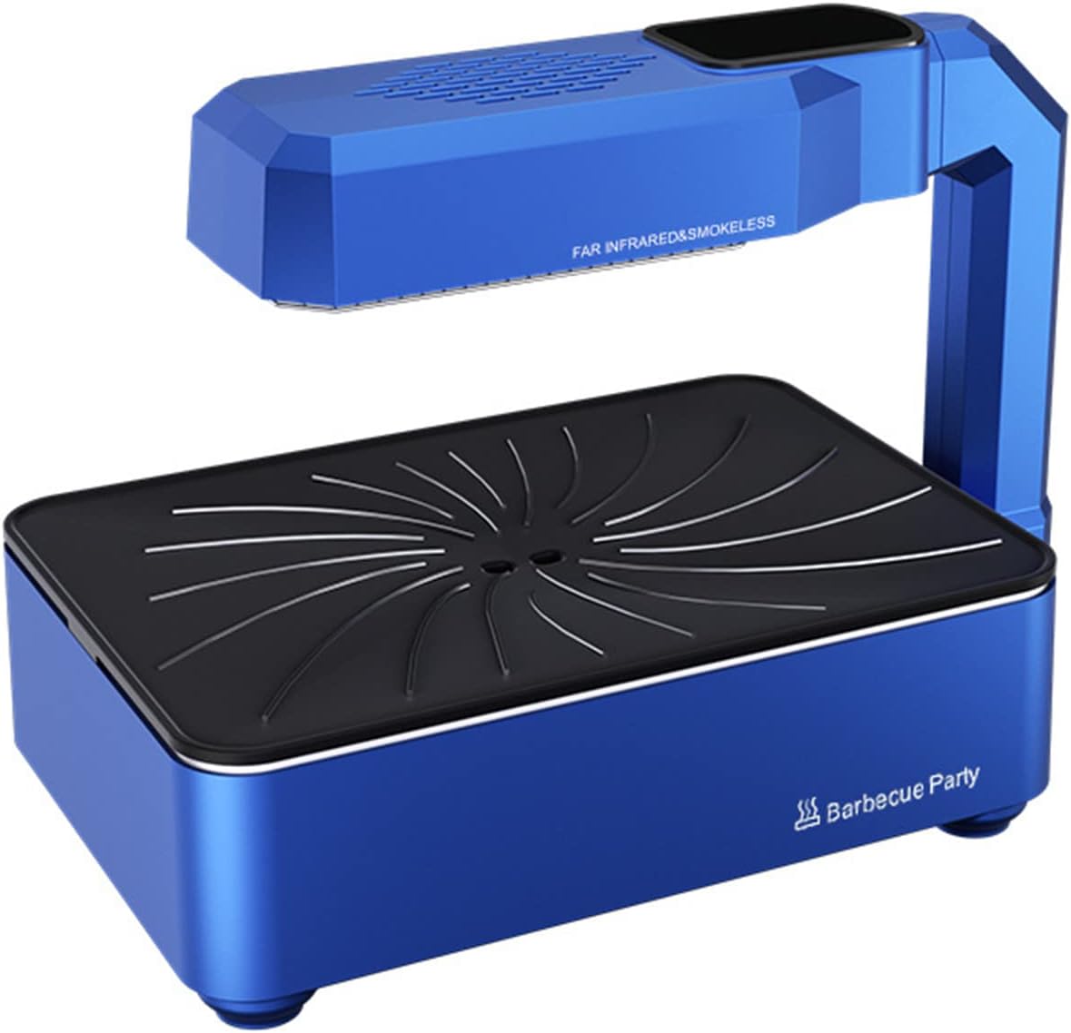 Smokeless Indoor Grill Household Infrared Electric Barbecue Plate Non-stick Barbecue Pan