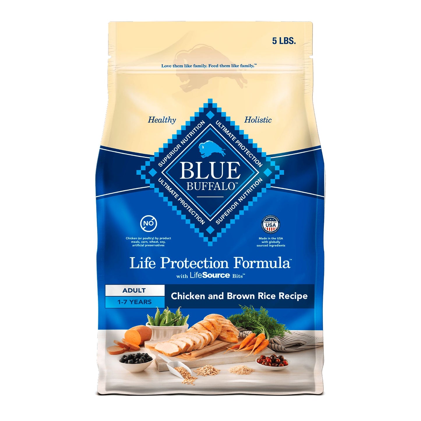 Blue Buffalo® Life Protection Formula™ Adult Dry Dog Food - Chicken & Brown Rice 24 Lb