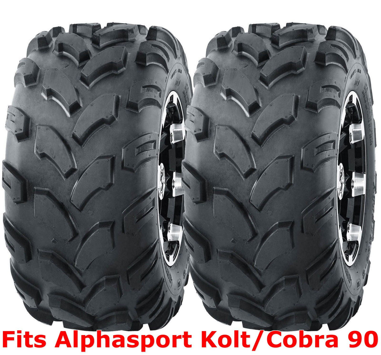 2 WANDA ATV tires 19x7-8 19x7x8 Alphasport Kolt/Cobra 90 front P311