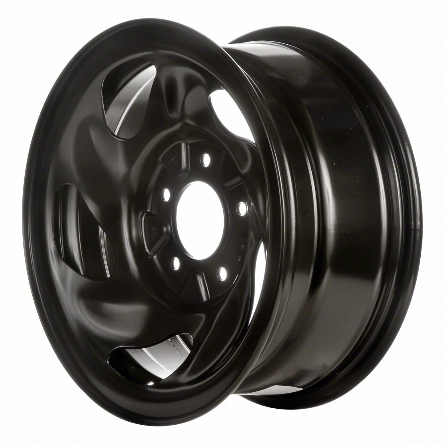 Remanufactured Painted Black Steel Wheel 16 x 7 F65Z1015BA fits 1997-2000 Ford Expedition