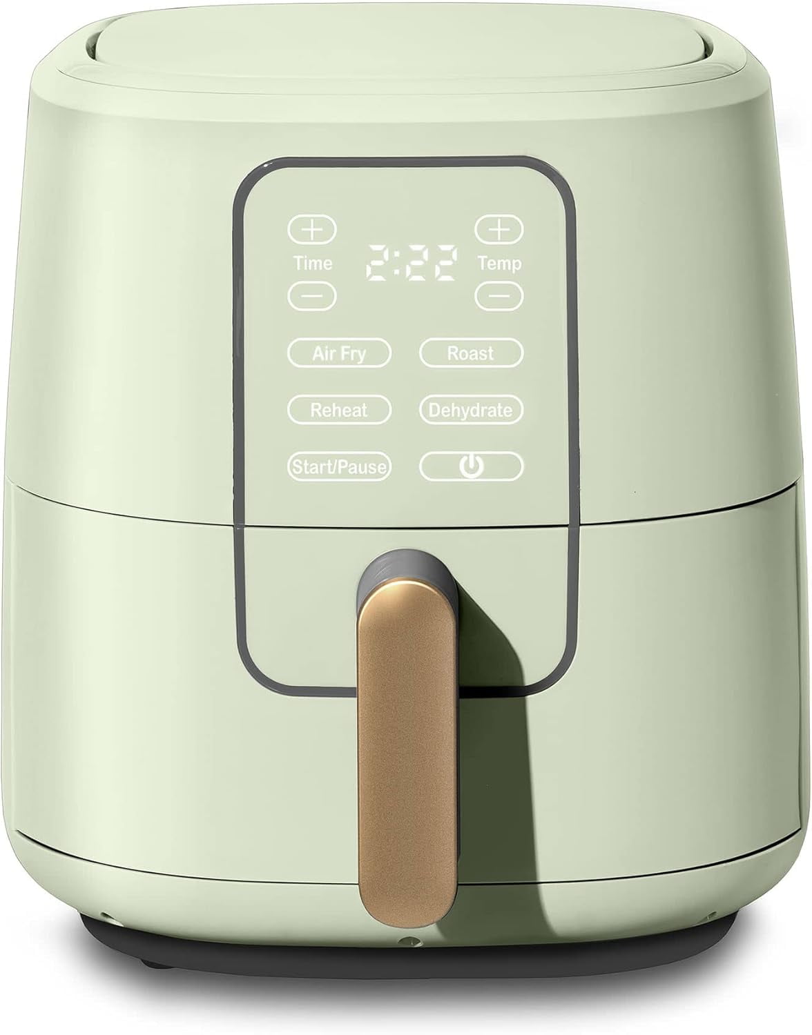 6 Quart Touchscreen Air Fryer (Color : Sage Green)