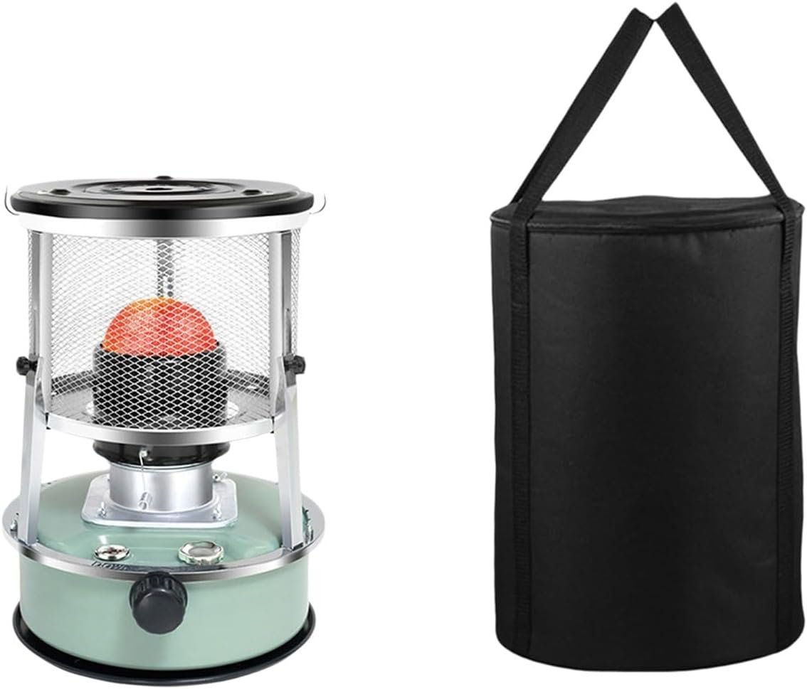 Portable Kerosene Heater, Adjustable Outdoor Heater For Camping, Ice Fishing Emergencies With Safety Mesh