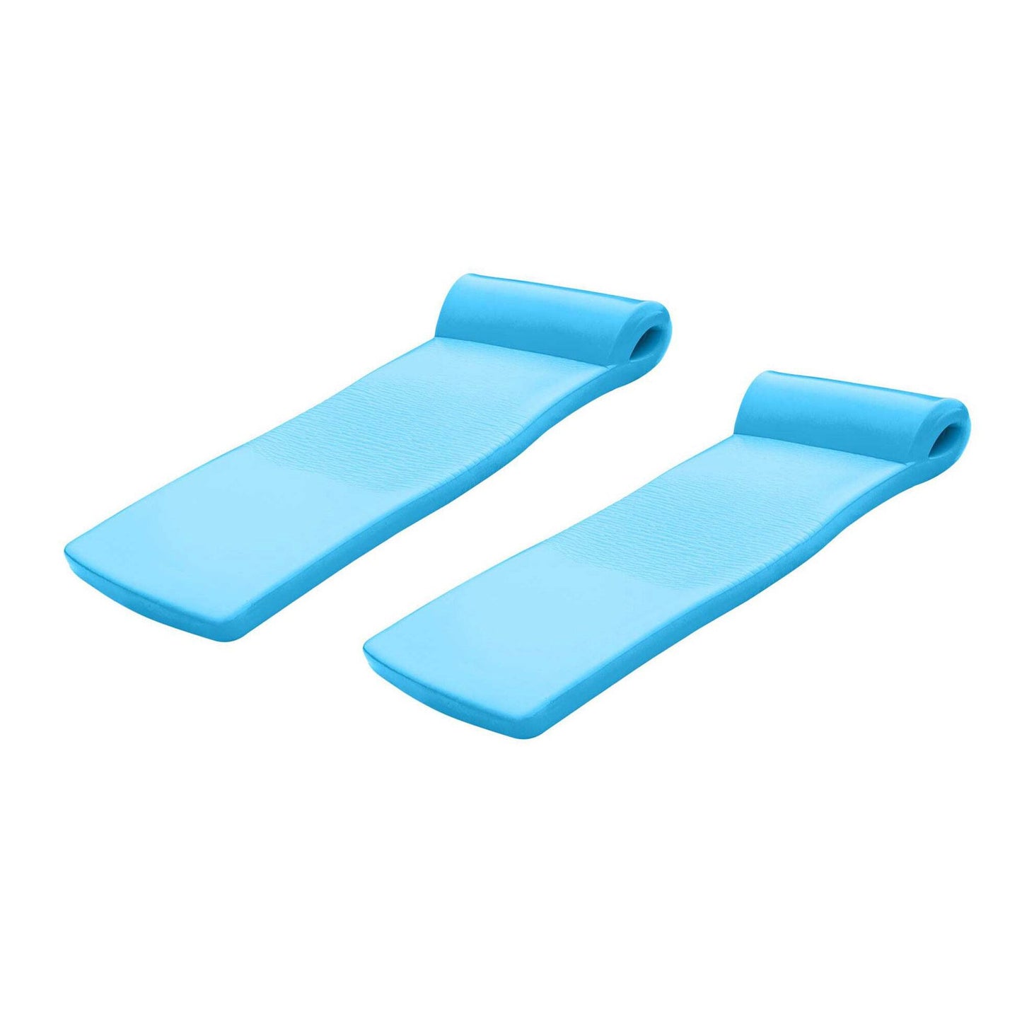 TRC Recreation 72-in x 26-in 1 -Seat Blue Padded lounger 2 -Pack