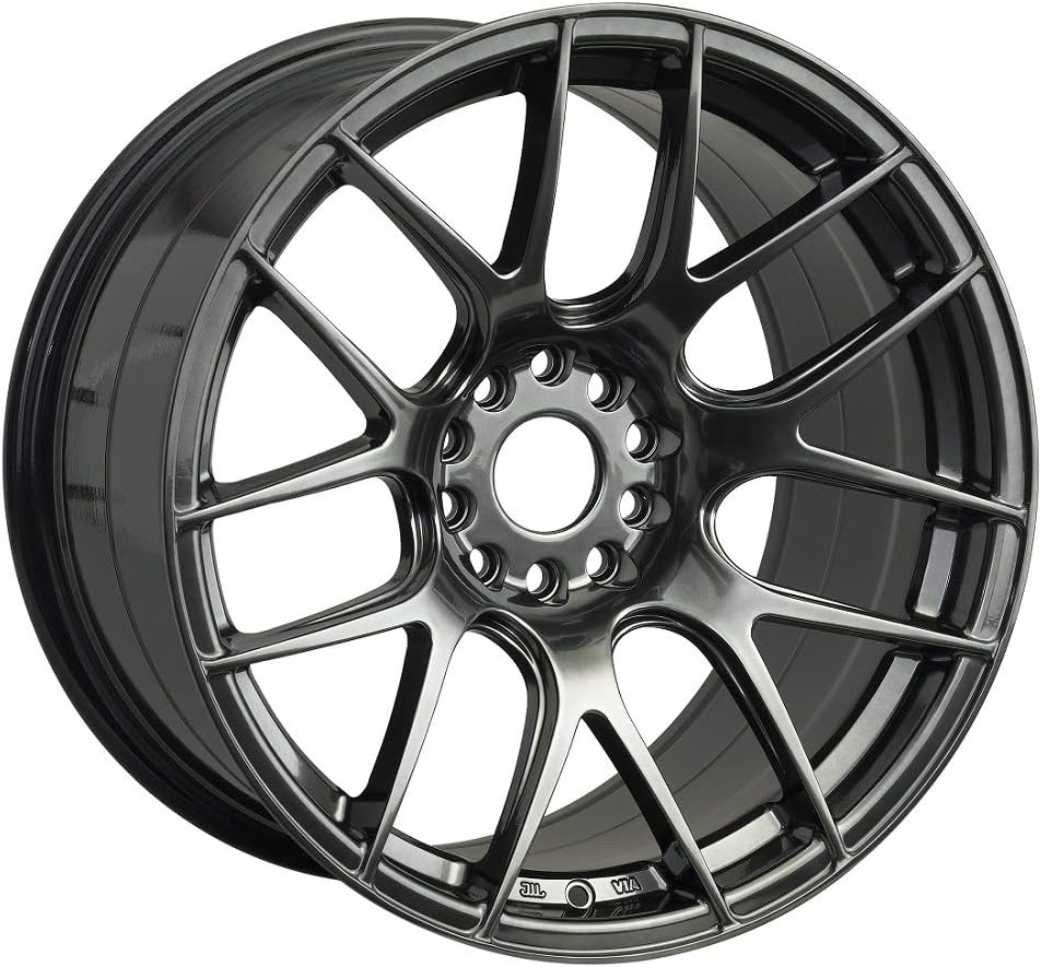 XXR WHEELS 530 Rim 17X7 5X100/5X114.3 Offset 35 Hyper Black (Quantity of 1)