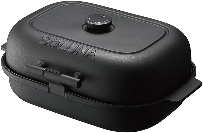 DOSHISHA Baked Sweet Potato Maker (Hot Plate) "SOLUNA" WFS-100-BK (Black)【Japan Domestic genuine products】