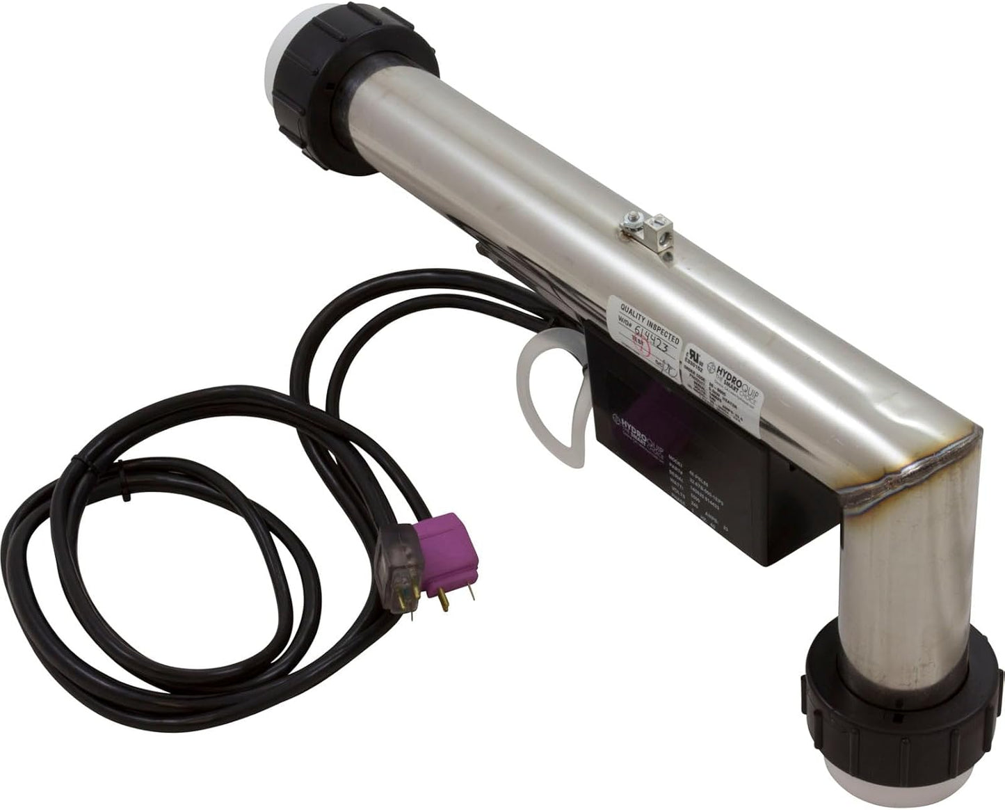 Replacement for Hydro Quip 48-PSL55 Heater, L Shape, 230v, 5.5kW, w/Long Cord repair parts