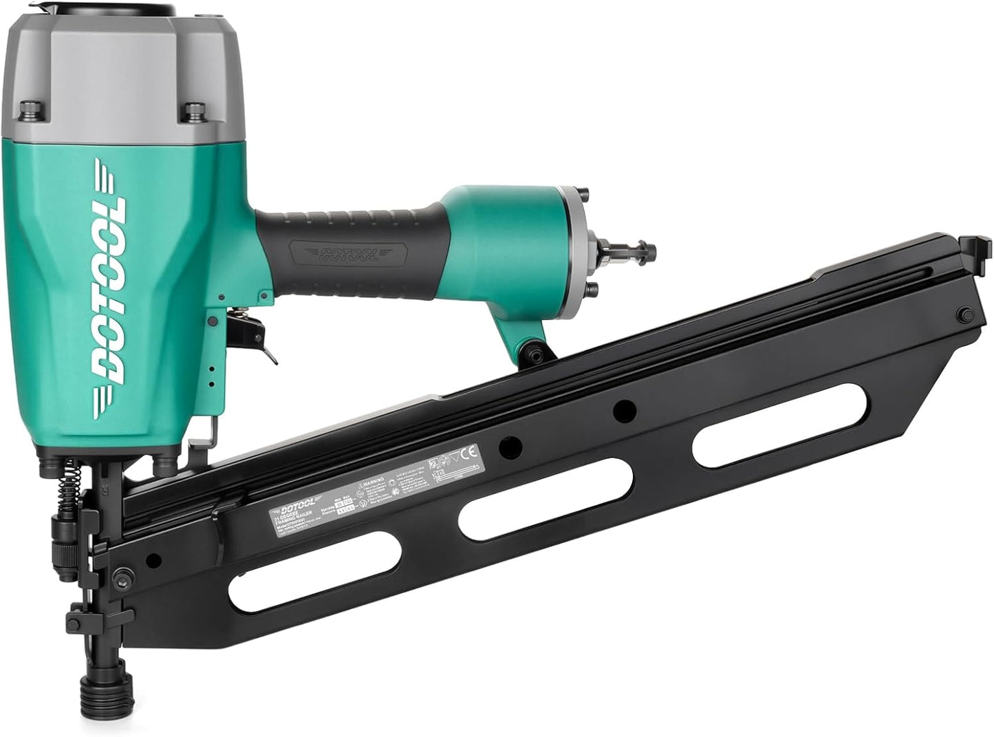 DOTOOL Framing Nailer, Framing Tool for 21 Degree 2-Inch to 3-1\/2-Inch Plastic Collated Nails,Professional Pneumatic Nailer for Flooring, Roof Decking